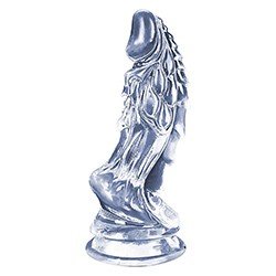 Foto do Produto Plug Anal em Jelly com Ventosa 22 x 6,7cm Master Transparente