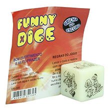 Foto do Produto Dado Er�tico Funny Dice Brilha no Escuro 1 Unidade