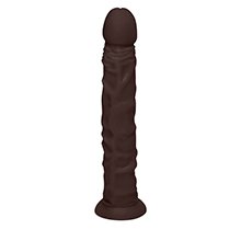 Foto do Produto Pênis de Borracha com Base Protheus 24 x 4cm Marrom
