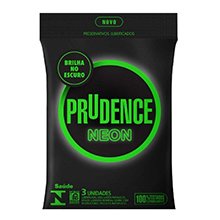 Preservativo Prudence Brilha no Escuro 3 Unidades