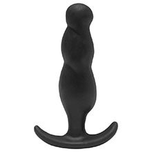 Plug Anal Mini Preto 8x2cm - Para Iniciantes no Prazer Anal