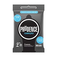 Preservativo Prudence Cabeção 3 Unidades