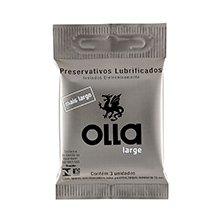 Foto do Produto Preservativo Olla Large Extra Grande 3 Unidades