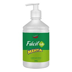 Foto do Produto Lubrificante � Base de �gua Beij�vel F�cil Lub Sabor Menta 500g