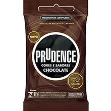 Preservativo Prudence Chocolate 3 Unidades