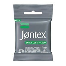 Preservativo Jontex Extra Lubrificado 3 Unidades