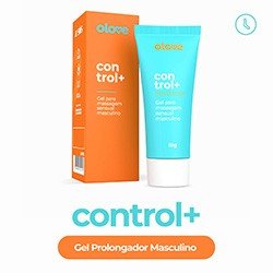 Gel Retardante Masculino Control+ - Prolongador de Prazer 10ml