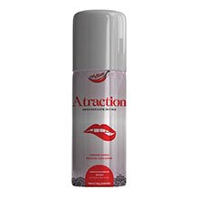 Desodorante Íntimo Aerosol Atraction Aroma Adocicado Refrescante 166ml