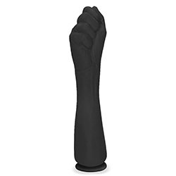 Foto do Produto Mão Erótica Realística com Ventosa Hand Fist 33 x 7,4cm Preto