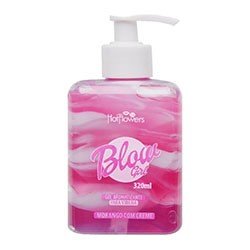Foto do Produto Gel Hidratante para Virilha Blow Girl Aroma de Morango com Creme 320ml