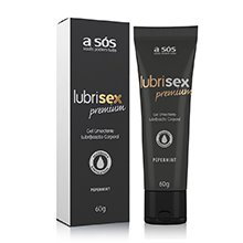 Lubrificante Siliconado Premium Lubrisex Hortelã 60g