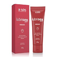 Foto do Produto Lubrificante � Base de �gua Beij�vel Lubrisex HOT Morango 60g