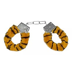 Foto do Produto Algema de Metal com Pelúcia Tigre