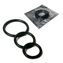 Foto do Produto Anel Peniano em Silicone Kit 3 Tamanhos Preto
