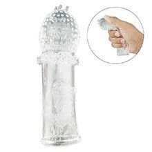 Foto do Produto Capa Peniana em Jelly com Textura na Glande Transparente