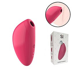 Pulsador de Clitóris Recarregável em Silicone e ABS (Plástico) 10 Pulsações Pink