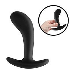 Foto do Produto Estimulador de Pr�stata em Silicone 13 x 3,8cm Preto