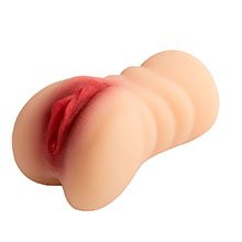 Foto do Produto Masturbador Vagina com Textura Interna em Cyberskin Demi Bege