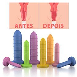 Kit de Dilatador Vaginal Graduados Anelado 8 Unidades