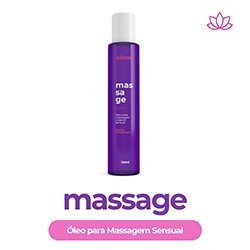 Foto do Produto �leo para Massagem Sensual Massage - Aroma Afrodis�aco Floral e Baunilha 120ml