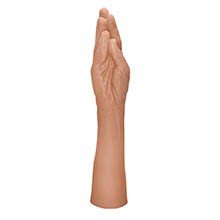 Foto do Produto Mão Erótica Realística Hand Finger Fisting 37 x 7,2cm Bege