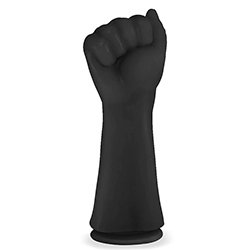 Foto do Produto Penetrador para Prática de Fisting Realístico com Ventosa Hand Fist Power 23 x 7,8cm Preto