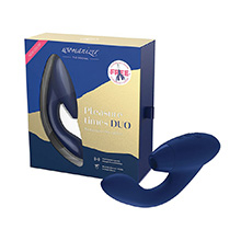 Sugador de Clitóris Womanizer Duo Azul