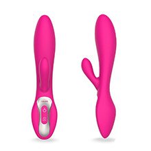 Vibrador Duplo Recarreg�vel 9 Vibra��es Pink