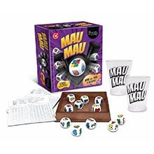 Foto do Produto Jogo de Sexo MAU MAU com 11 Dados e 2 Copos 50 ml