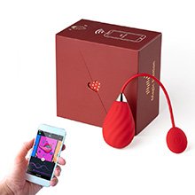 Magic Sandae Vibrador Bullet Controlado por APP em Silicone Recarregável