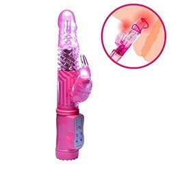 Vibrador Rabbit, Estimulador Coelho, 36 Vibra��es Rosa