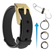 Foto do Produto Anel Peniano em Silicone Choker Preto