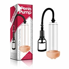 Foto do Produto Bomba Peniana, Anel em Formato de Vagina Transparente