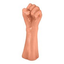 Foto do Produto Penetrador para Prática de Fisting Realístico Hand Fist Punho 22 x 8cm Bege
