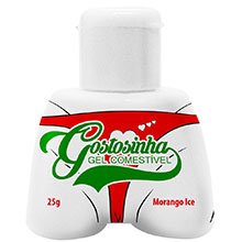 Gel Comestível Ice Gostosinha Morango
