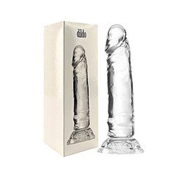 Foto do Produto P�nis Real�stico em Jelly com Ventosa 14,8 x 3cm Transparente