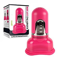 Bomba Vaginal Automática em ABS e Silicone Recarregável 10 Níveis de Sucção Pink
