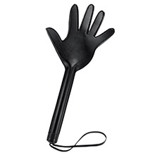 Foto do Produto Palmatória em PU (Imitação de Couro) Formato de Mão 38cm Preta