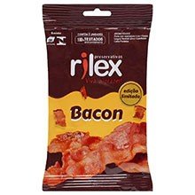 Preservativo Rilex Aroma de Bacon com 3 Unidades