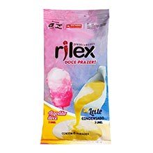 Preservativo Rilex Aroma de Algodão Doce e Leite Condensado com 6 Unidades