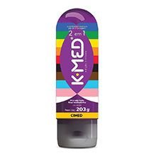 Foto do Produto Lubrificante Íntimo K-Med 2 em 1 que Lubrifica e Massageia LGBTQIAP+ 203g