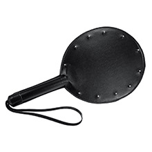 Foto do Produto Palmatória em PU (Imitação de Couro) com Rebites 32cm Preta