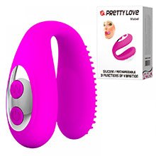 Foto do Produto Vibrador Feminino para Boca com 3 Vibra��es Pink