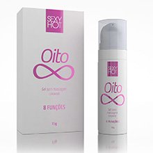 Excitante Unissex 8 Esquenta Esfria Vibra Lubrifica e Muito Mais