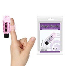 Dedeira Estimuladora em Jelly com Vibro Rosa