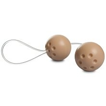 Foto do Produto Bolas de Ben-Wa Para Pompoarismo em ABS Marfim