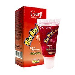Foto do Produto Gel do Beijo Brilho Labial Comestível BlaBlaLoo Morango 15ml
