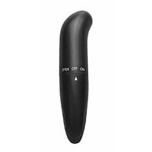 Foto do Produto Vibrador Ponto G em Pl�stio R�gido Liso com Formato de Golfinho Preto