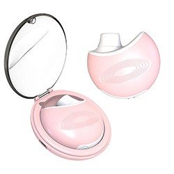 Pulsador de Clitóris Recarregável em Silicone com 6 Pulsações Rosa