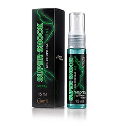 Foto do Produto Vibrador Líquido Super Shock Menta 15ml